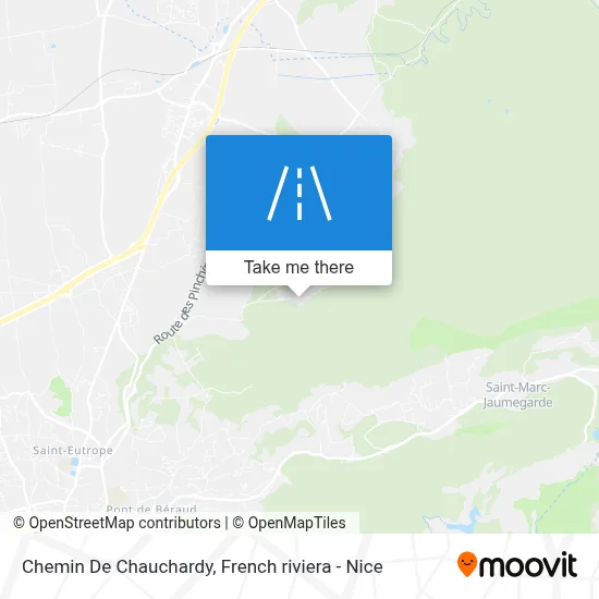 Chemin De Chauchardy map