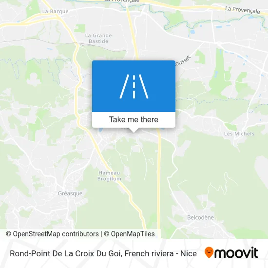 Rond-Point De La Croix Du Goi map