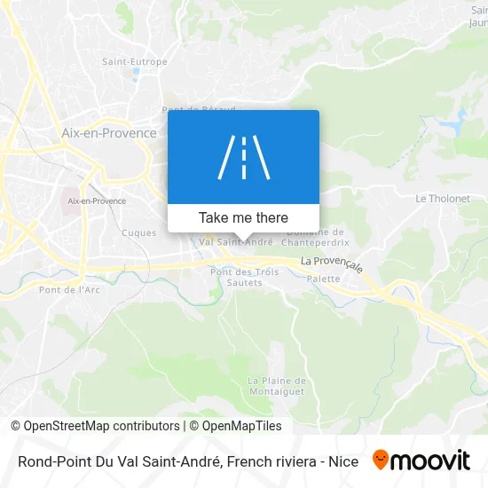 Rond-Point Du Val Saint-André map
