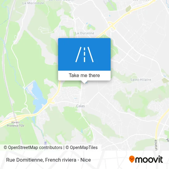 Rue Domitienne map