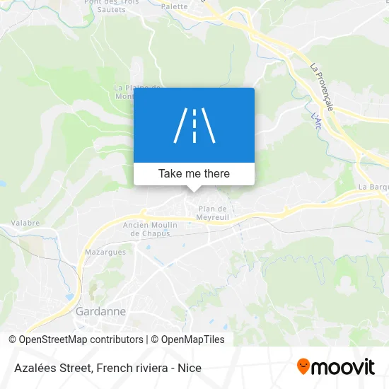 Rue Des Azalées map