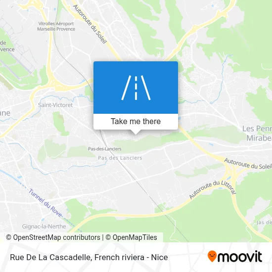 Rue De La Cascadelle map