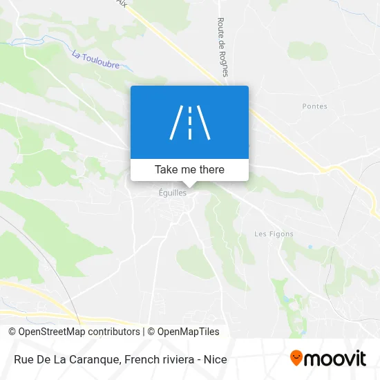Rue De La Caranque map