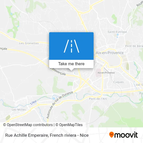 Rue Achille Emperaire map