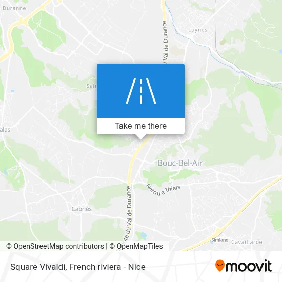 Square Vivaldi map