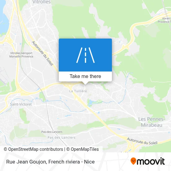 Rue Jean Goujon map