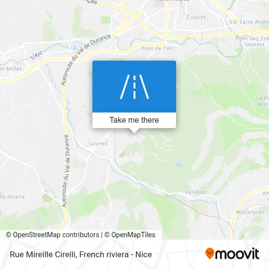 Rue Mireille Cirelli map