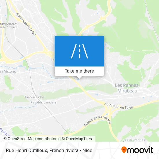 Rue Henri Dutilleux map