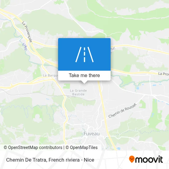 Chemin De Tratra map