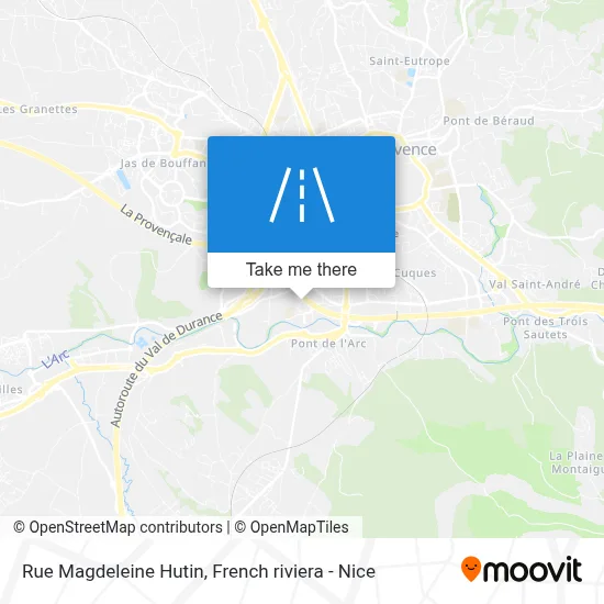 Rue Magdeleine Hutin map