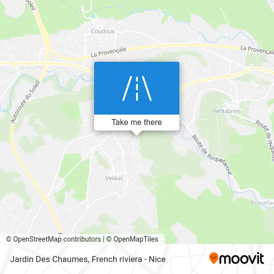 Jardin Des Chaumes map