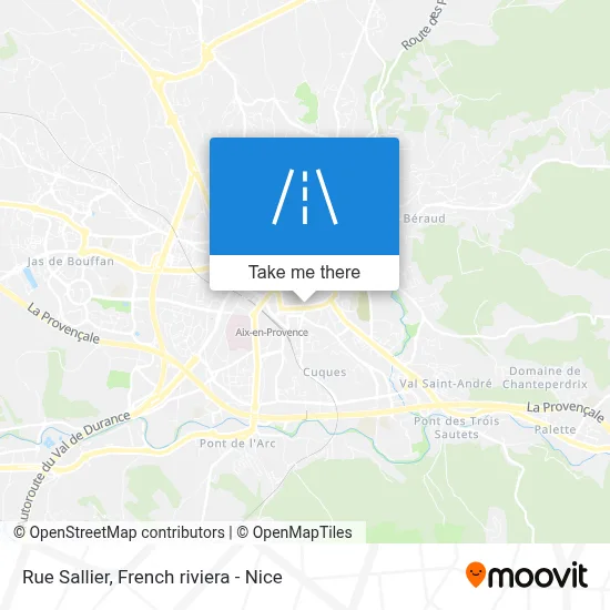 Rue Sallier map