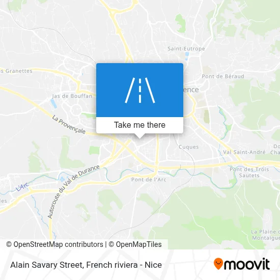 Rue Alain Savary map