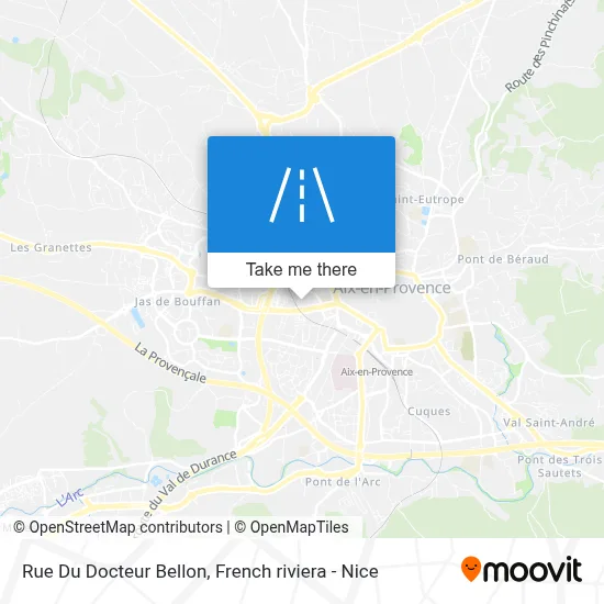 Rue Du Docteur Bellon map
