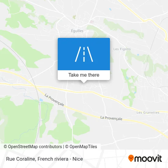 Rue Coraline map