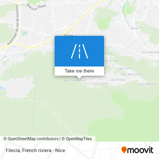 Filecia map