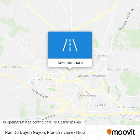 Rue Du Doyen Guyon map