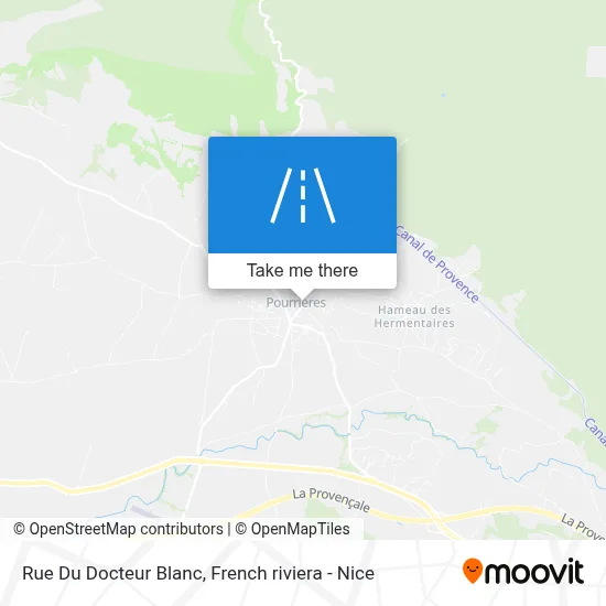 Rue Du Docteur Blanc map