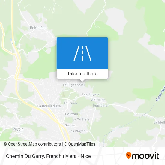 Chemin Du Garry map