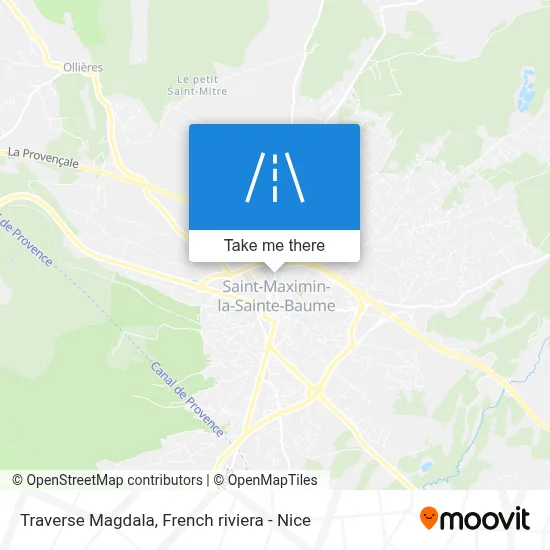 Traverse Magdala map