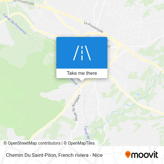 Chemin Du Saint-Pilon map