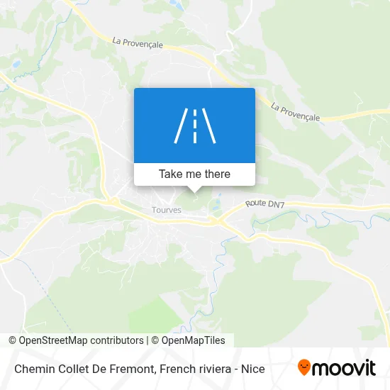 Chemin Collet De Fremont map