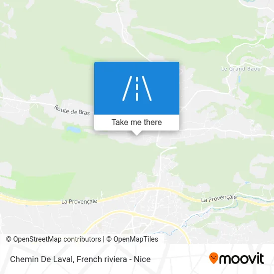 Chemin De Laval map