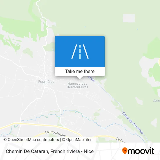 Chemin De Cataran map