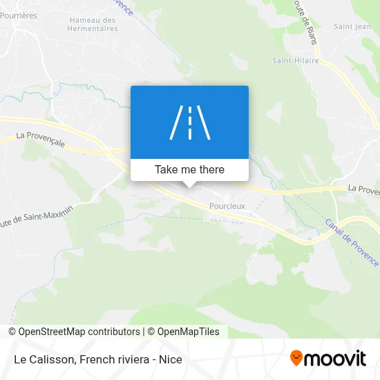 Le Calisson map