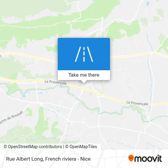 Rue Albert Long map