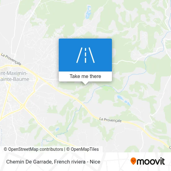 Chemin De Garrade map