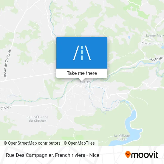 Rue Des Campagnier map