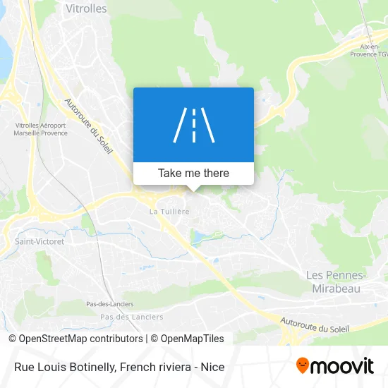 Rue Louis Botinelly map