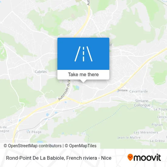 Rond-Point De La Babiole map