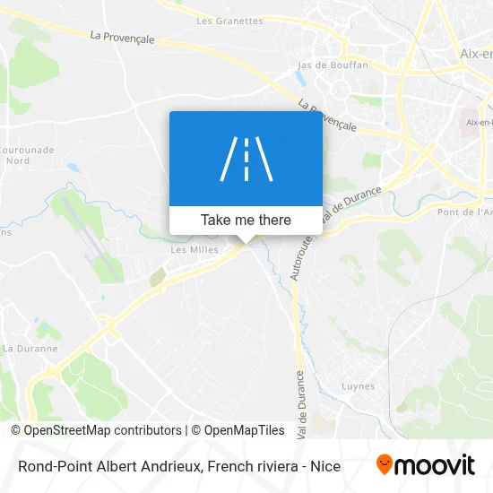 Rond-Point Albert Andrieux map