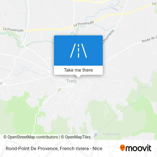 Mapa Rond-Point De Provence