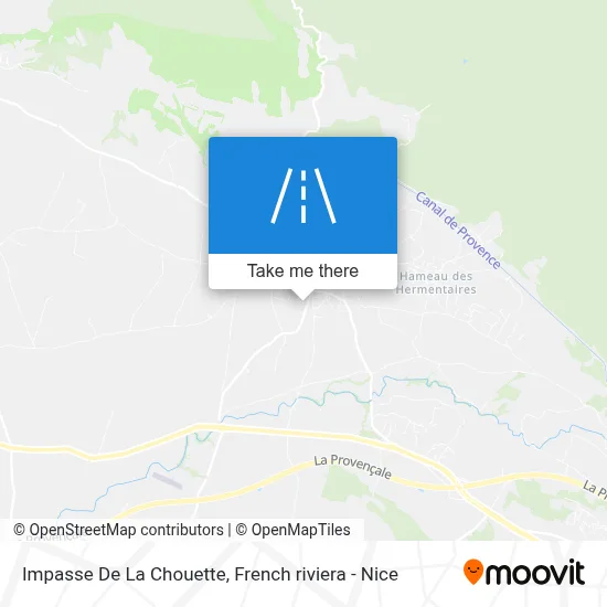 Impasse De La Chouette map