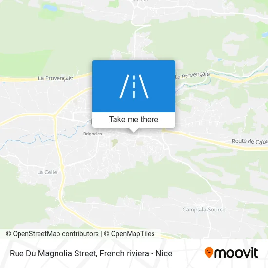 Rue Du Magnolia map