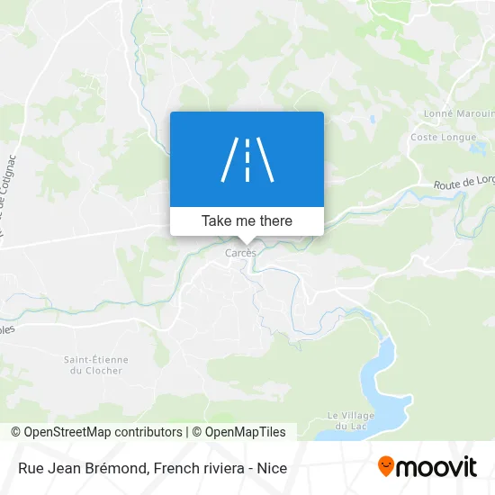Rue Jean Brémond map