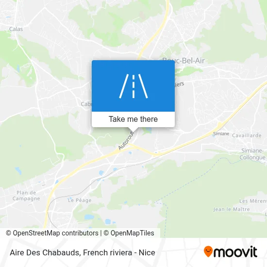 Aire Des Chabauds map