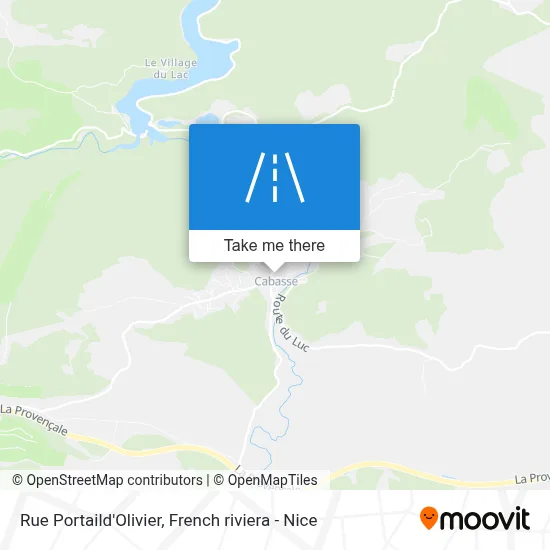 Rue Portaild'Olivier map