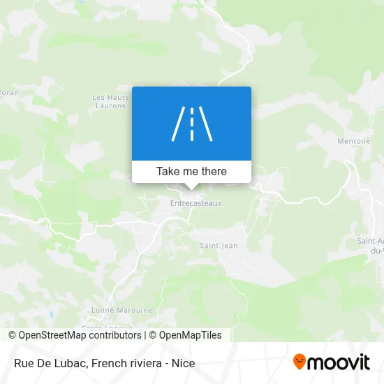 Mapa Rue De Lubac