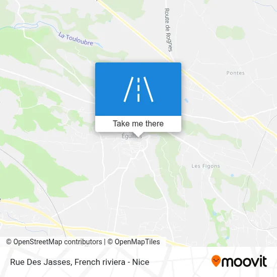 Rue Des Jasses map
