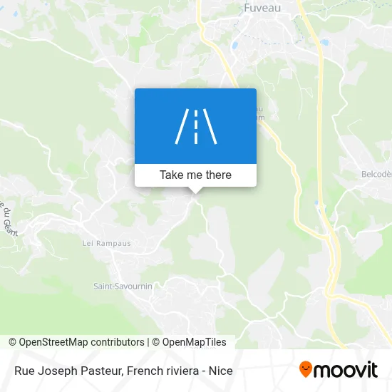 Mapa Rue Joseph Pasteur