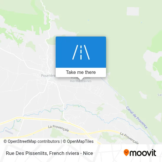 Rue Des Pissenlits map