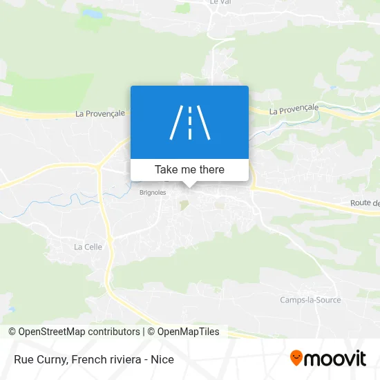 Rue Curny map