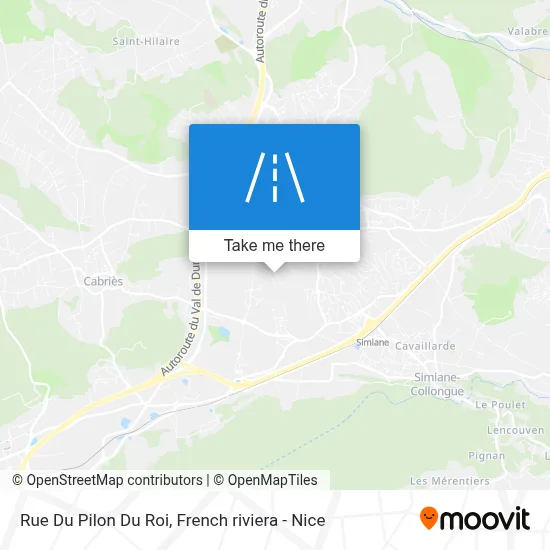 Rue Du Pilon Du Roi map