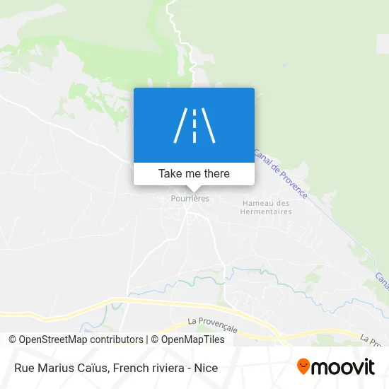 Mapa Rue Marius Caïus