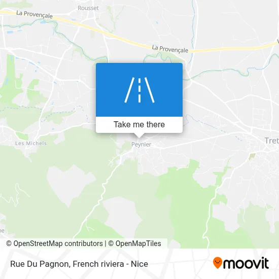 Rue Du Pagnon map