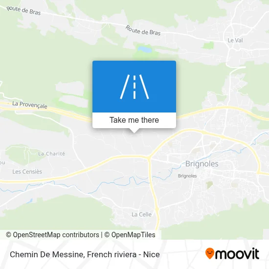 Chemin De Messine map